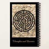 LABYRINTH V 5,5x8,5 Carnet spiral (Verso)