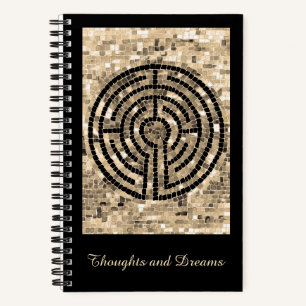 LABYRINTH V 5,5x8,5 Carnet spiral