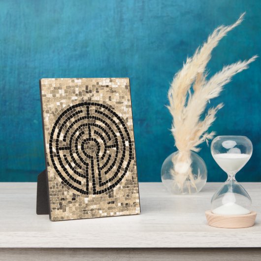 LABYRINTH V 5x7 Plaque avec Easel (Côté)