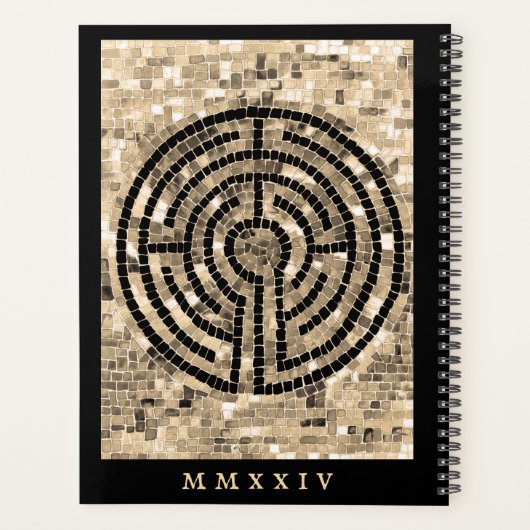 LABYRINTH V 8.5x11 Planner + Tekst (Achterkant)