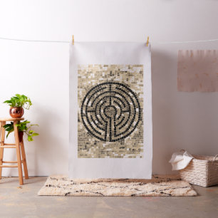 LABYRINTH V-stof groot Stof