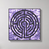 LABYRINTH VI 12x12 omwikkeld canvas (.75" diep) (Voorkant)