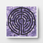 LABYRINTH VI 5.25 Plaque Carré - Blanc (Devant)