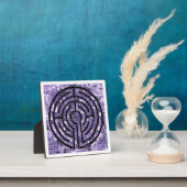 LABYRINTH VI 5.25 Plaque Carré - Blanc (Insitu)