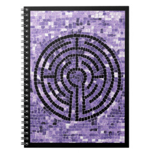 LABYRINTH VI 6.5x8.75 spiraalvormig Notitieboek