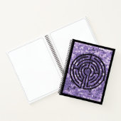 LABYRINTH VI 8.5x11 spiraalvormig Notitieboek (Binnen)