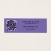 LABYRINTH VI Mini Carte de visite - Raisin (Devant)