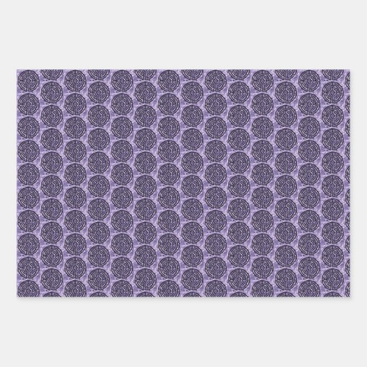 LABYRINTH VI Papier à enveloppement plat (Devant 3)