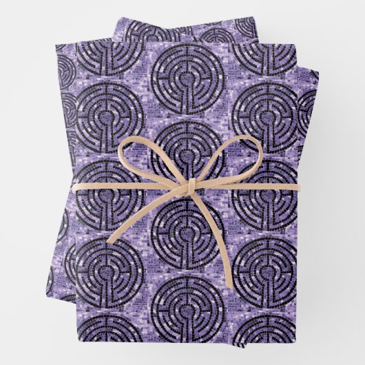 LABYRINTH VI Papier à enveloppement plat (En situation)