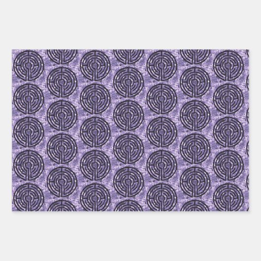 LABYRINTH VI Papier à enveloppement plat (Devant)