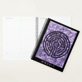 LABYRINTH VI Planificateur 8,5x11 + texte (Devant avec enveloppe)