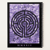 LABYRINTH VI Planificateur 8,5x11 + texte (Dos)