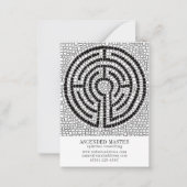 LABYRINTH VII 3,5x2,5 Carte de visite (Devant)