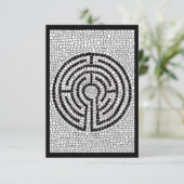 LABYRINTH VII 3,5x5 Carte plate II (Debout devant)