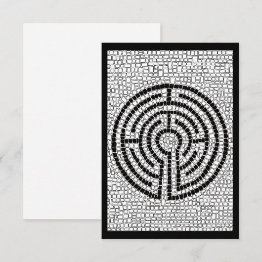 LABYRINTH VII 3,5x5 Carte plate II (Devant / Derrière)