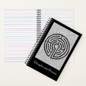 LABYRINTH VII 5,5x8,5 Carnet Spiral (À l'intérieur)