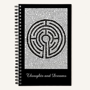LABYRINTH VII 5,5x8,5 Carnet Spiral
