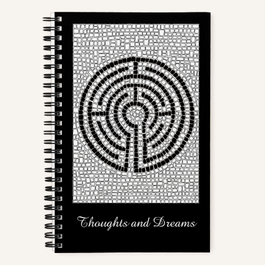 LABYRINTH VII 5,5x8,5 Carnet Spiral (Recto)