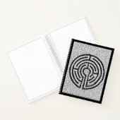 LABYRINTH VII 8,5x11 Carnet Spiral (Intérieur)