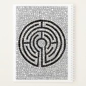 LABYRINTH VII 8,5x11 Planificateur / Blanc (Dos)