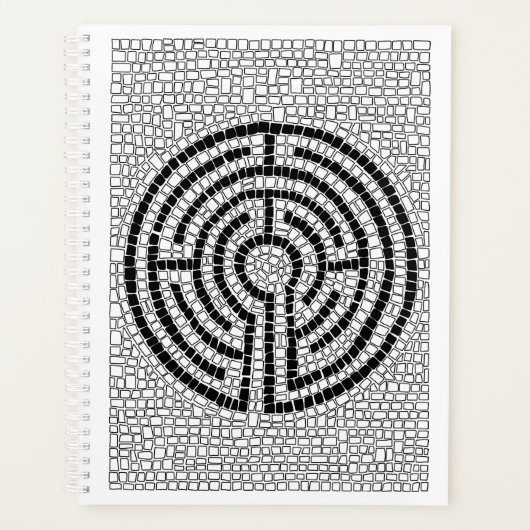 LABYRINTH VII 8,5x11 Planificateur / Blanc (Devant)