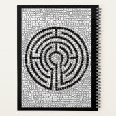 LABYRINTH VII 8,5x11 Planificateur / Noir (Dos)