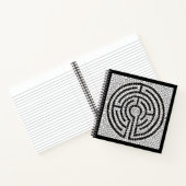 LABYRINTH VII 8,5x8,5 Carnet Spiral (Intérieur)