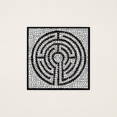 LABYRINTH VII Carte de visite Carré (Devant)