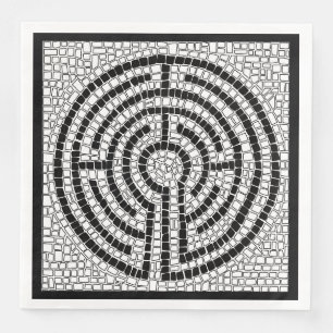 LABYRINTH VII Serviette en papier standard pour dî