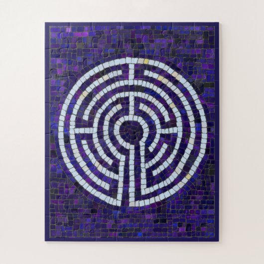 LABYRINTH VIII 16x20 Grote Stukken Puzzel (Verticaal)