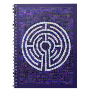 LABYRINTH VIII 6,5x8,75 Carnet spiral