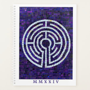LABYRINTH VIII 8,5x11 Planificateur + Texte / Blan