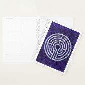 LABYRINTH VIII Planificateur 8,5x11 / Blanc (Devant avec enveloppe)