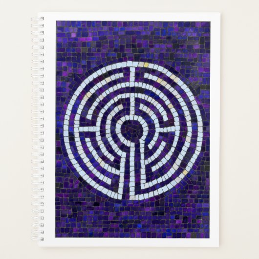 LABYRINTH VIII Planificateur 8,5x11 / Blanc (Devant)