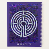 LABYRINTH VIII Planificateur 8.5x11 + Texte / Viol (Dos)