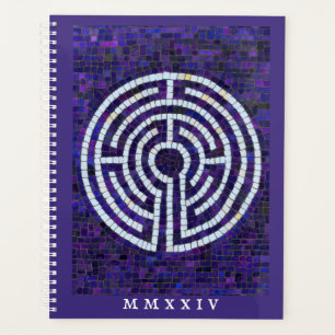 LABYRINTH VIII Planificateur 8.5x11 + Texte / Viol
