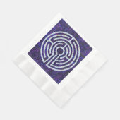 LABYRINTH VIII Serviette en papier pour déjeuner - (Coin)