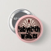 Labyrinth Walkers Walker A~Maze~ing Gifts Ronde Button 5,7 Cm (Voorkant /achterkant)