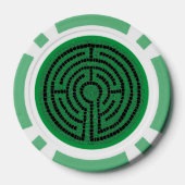 LABYRINTH XI Poker Chips (Achterkant)