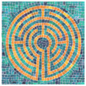 LABYRINTHE II Autocollant vinyle 4x4 (Devant)