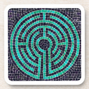LABYRINTHE III Dessous de verre en plastique rigid