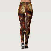 "Labyrinthe" Leggings féminins (Dos)