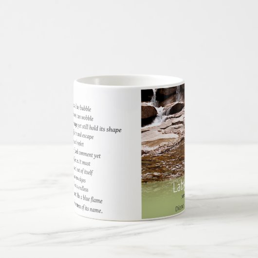 Labyrinthe : Poems Mug (Centre)