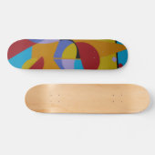 Labyrinthe sur skateboard en asphalte (Horz)