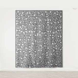 labyrintweefsel wandkleed