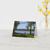 Lac alabama de carte de note (Fleur jaune)