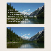 Lac Avalanche I dans le parc national Glacier (Devant & derrière)