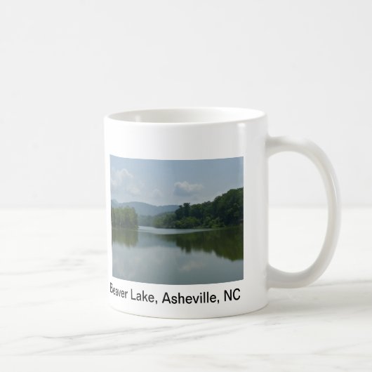 Lac beaver, Asheville, tasse de café d'OR (Droite)