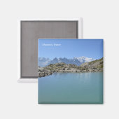 Lac Blanc Chamonix Franse Alpen Magneet (Voorkant / Achterkant)