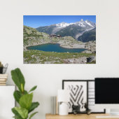Lac Blanc Chamonix Poster (Thuiskantoor)